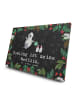 Mr. & Mrs. Panda Advents-Teekalender Panda Bowling mit Spruch in Kreidetafel