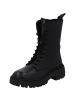 Palado Schnürstiefel Delos in Schwarz Glatt