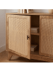 CALICOSY Sideboard ALIA in Helles Holz - (W) 120  x (H) 72  x (L) 40  cm