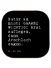 Mr. & Mrs. Panda Bierdeckel Notiz an mich: GAAANZ... mit Spruch in Schwarz