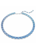 Swarovski Halskette für Erwachsene in blau