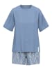 Tom Tailor Shorty Westport in blau-mittel-Allover