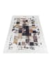 KADIMA DESIGN Teppich Waschbar Flachgewebe Patchwork Design Polyester Wohnzimmer