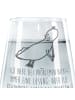 Mr. & Mrs. Panda Trinkglas Axolotl Schwimmen mit Spruch in Transparent