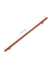 relaxdays Handlauf in Braun - (L)1500 mm
