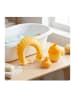 relaxdays 3-tlg. Haarwaschbecher-Set "Gelb" in Gelb/ Orange