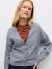 Vero Moda Strickjacke in Medium Grey Melange