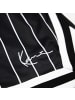 Karl Kani Shorts Small Signature Pinstripe in Schwarz