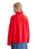 Marc O'Polo Half-Zip-Sweatshirt relaxed in Bright Red