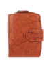 Greenburry Basic Geldbörse RFID Leder 9 cm in cognac