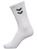 Hummel 6-er Set Sport Freizeit Basic Socken mit Logo in Schwarz-Weiß