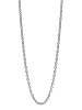 Adeliás Unisex Halskette – Ankerkette aus 925 Silber 50 cm in silber