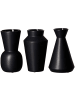 Ritzenhoff & Breker 3er Set Vasen-Set Kalmar 20 cm schwarz in schwarz