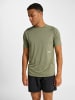 Hummel T-Shirt Hmlpulse Herren in DEEP LICHEN GREEN