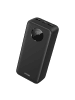 Wisam® 22,5W 30000 mAh Powerbank mit LCD-Bildschirm, schwarz