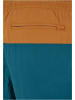 Urban Classics Badeshorts in teal/toffee