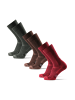 DANISH ENDURANCE Socken Classic Hiking Crew in Multicolor