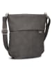 Zwei Mademoiselle M90 - Umhängetasche 28 cm (cord-polar) in nubuk-stone