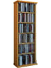 VCM  Holz CD DVD Stand Regal Vetro Glastür in Buche