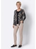 GOLDNER 2-in-1-Shirt mit Animal Print in schwarz / gemustert