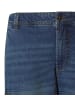 Timezone Einfarbige Jeansshorts Reißverschluss Cargotaschen in Blau