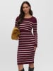 mama licious Strickkleid in Windsor Wine 1