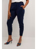 Cream Casual Hose Anett Loose fit in Navy Blazer