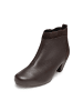 VITAFORM Hirschleder Stiefeletten in dunkelbraun