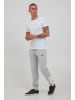 BLEND Sweathose BHNeven 20713557 ME Sweathose mit abgesetztem Colorblock Design in Grau