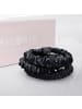 Ailoria DOUX Set 3 Scrunchies S aus Seide in schwarz