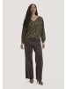 Hessnatur Hessnatur Bluse Relaxed aus LENZING™ ECOVERO™ Satin in vintage oliv