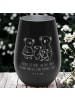 Mr. & Mrs. Panda Gold Windlicht Koala Familie mit Spruch in Schwarz