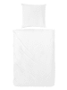 Hahn Bettwäsche Luxus Satin in weiß