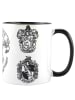 United Labels Harry Potter Tasse - Hogwarts Wappen  320 ml in weiß