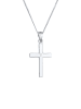 Elli Halskette 925 Sterling Silber Kreuz in Silber