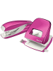 Leitz Locher NeXXt 5008 und Heftgerät NeXXt 5502 im Set pink metallic