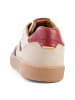 Camel Active Sneaker aus Leder Mix mit Schnürung in Beige