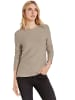 Tom Tailor Langarm Strickpullover Rundhals Sweater aus Baumwolle OTTOMAN in Braun