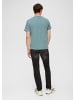 QS T-Shirt in 63D0_helles petrol