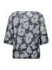 Betty Barclay Strickpullover mit Print in Dark Blue/Beige