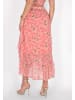 faina Women Skirt in coral multicolor
