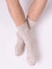 Yuhu Trachtensocken mit Wolle halbhoch in Beige