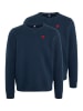 Polo Sylt Sweatshirt Basic in Dunkelblau