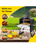 COSTWAY Pizzaofen Outdoor in Schwarz