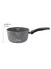 Stoneline Stielkasserolle 18 cm | mit Deckel in Anthrazit