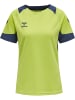 Hummel Sportshirt "Hmllead Womens S/S Poly Jersey" in Grün