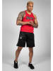 Gorilla Wear Shorts - Functional Mesh Shorts - Schwarz/Rot