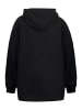 Ulla Popken Hoodie-Shirt in schwarz