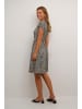 Kaffe Kleid KAbella Regular fit in Black/Chalk Graphic Dot