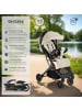 tectake Buggy-Kinderwagen Finn für 0 bis 36 Monate geeignet, Belastbarkeit 15 kg, grau/b